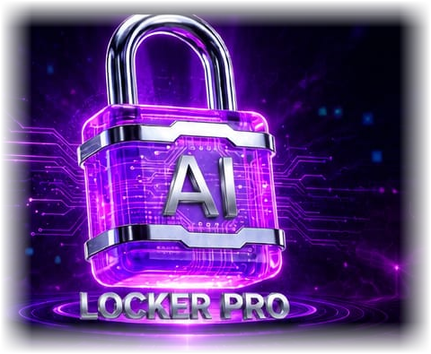 AI Locker Pro 3D Padlock